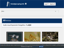 Tablet Screenshot of fotodigiscoping.info